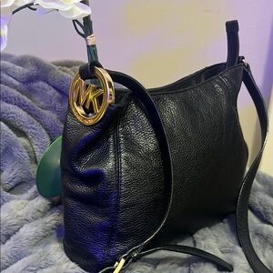 Michael Kors Black Shoulder/Crossbody Bag